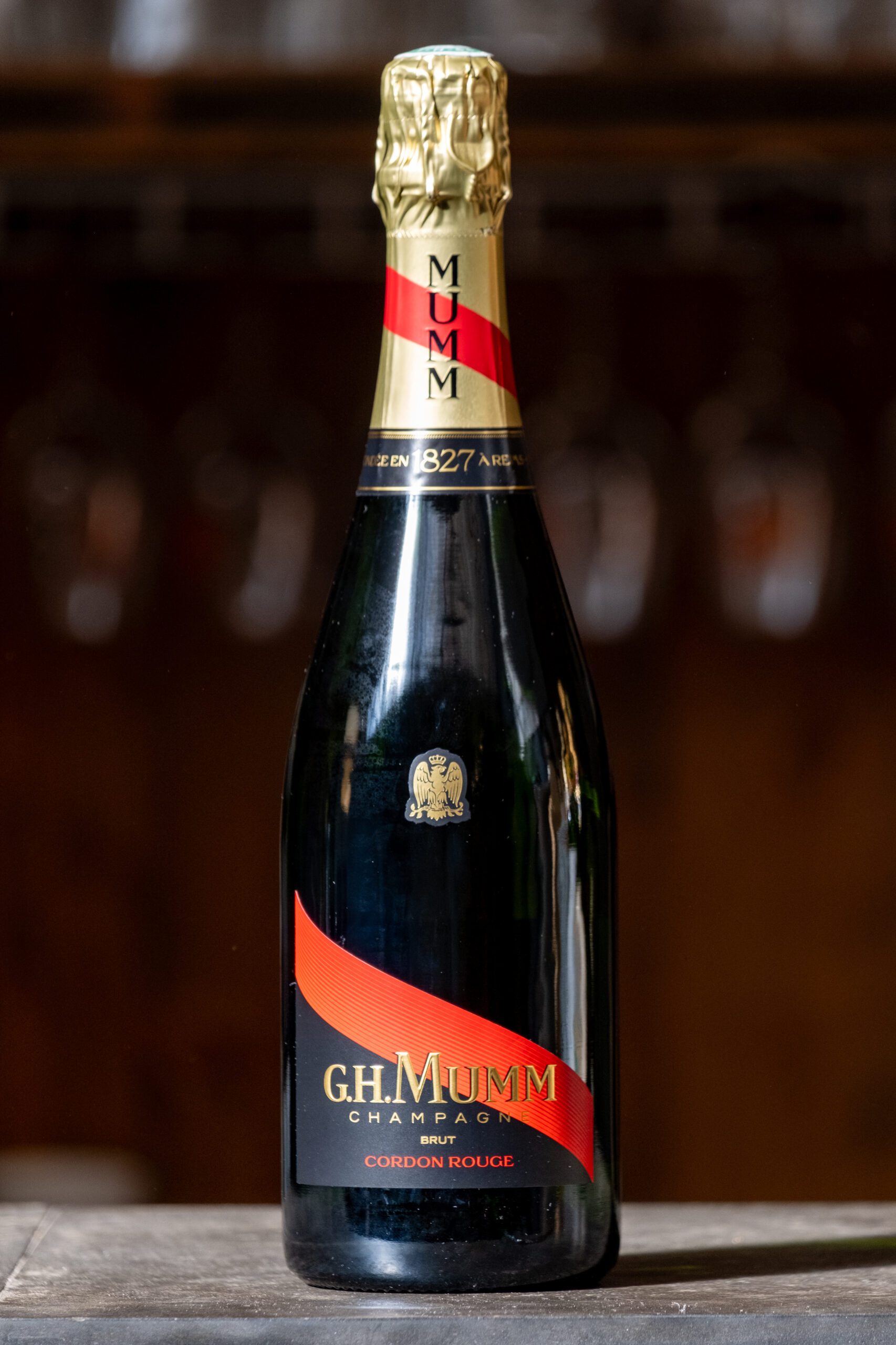Champagne Mumm Cordon Rouge : Mumm Cordon Rouge en bouteille