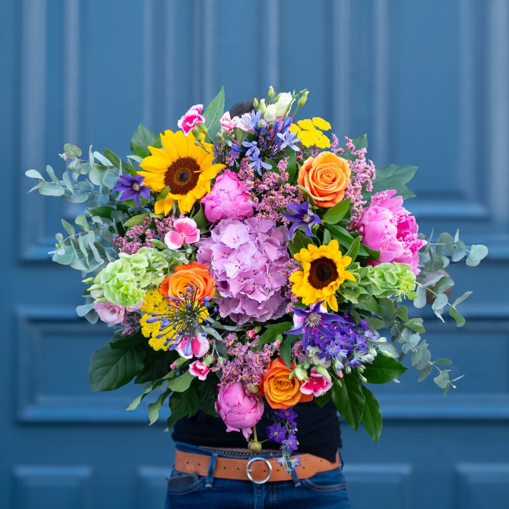 Bouquet de fleurs colorés