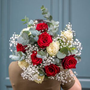bouquet de roses intemporel